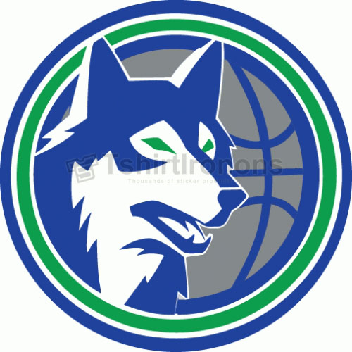 Minnesota Timberwolves T-shirts Iron On Transfers N1097 - Click Image to Close